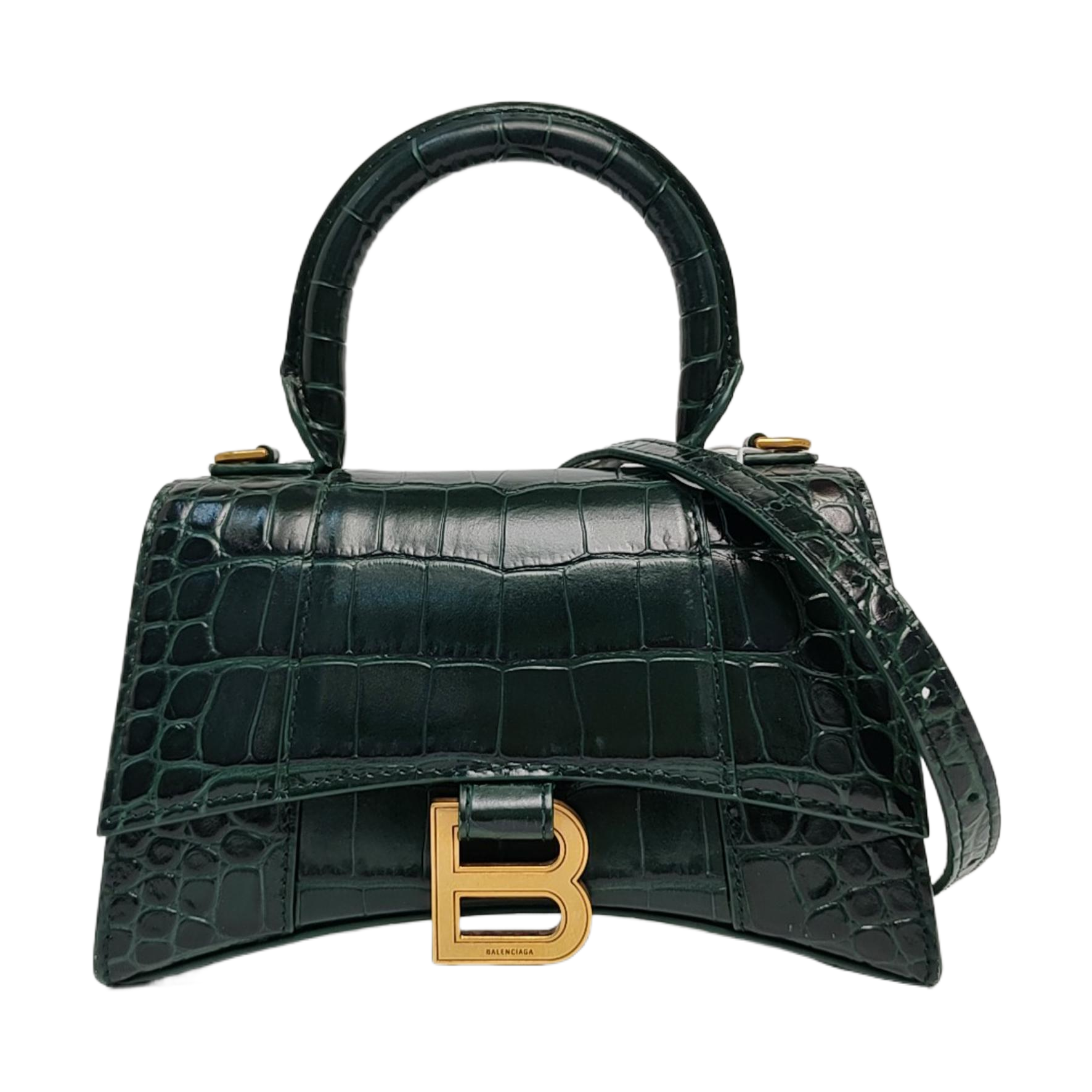 Hourglass XS Calfskin Green