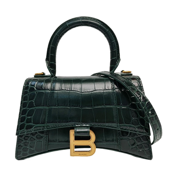 Hourglass XS Calfskin Green