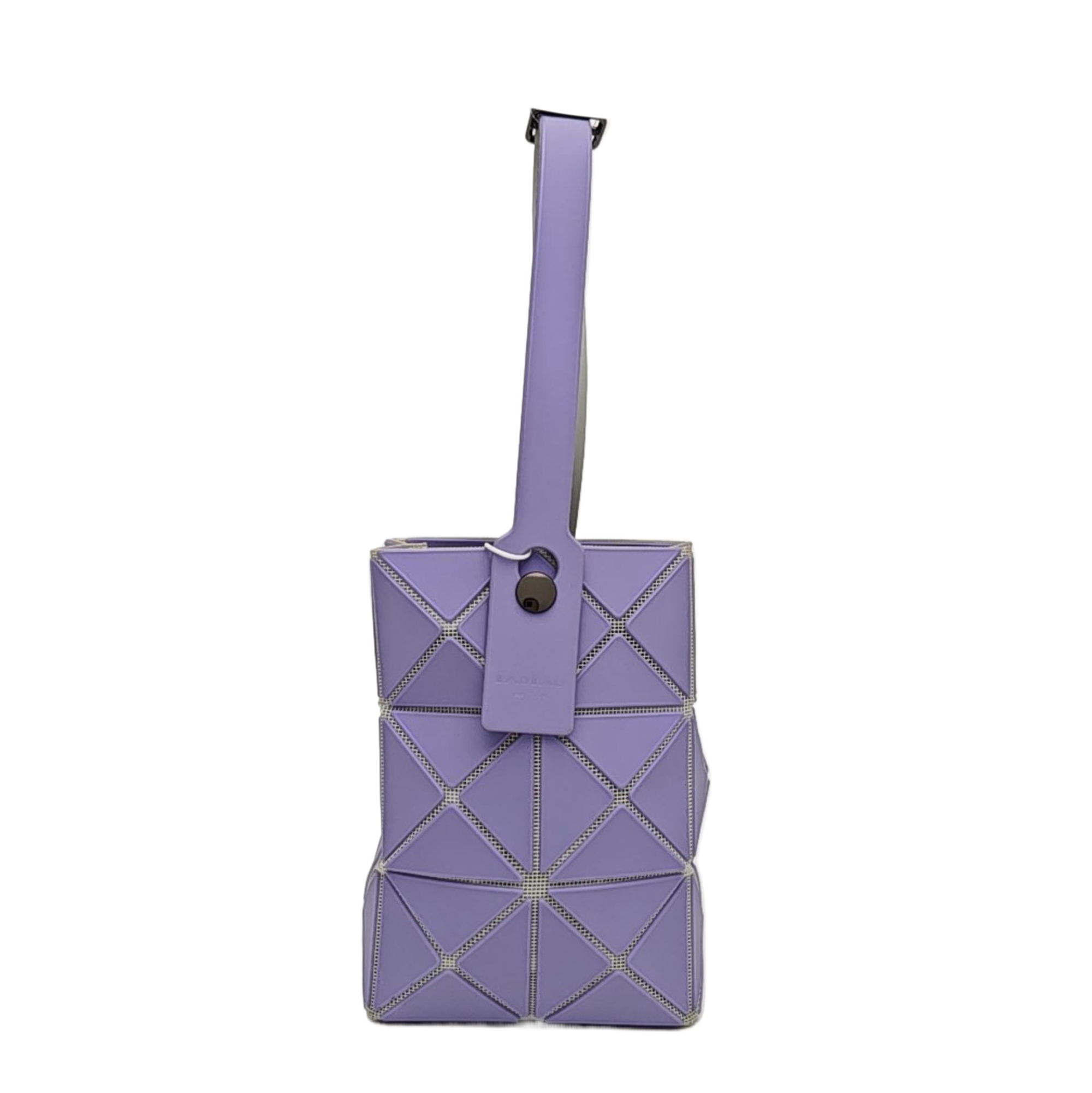 Special Material Top Handle Bag Purple