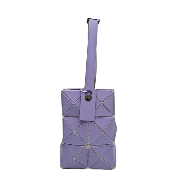 Special Material Top Handle Bag Purple