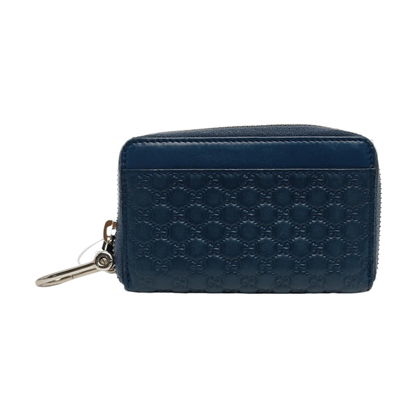Monogram Calfskin Wallet Blue