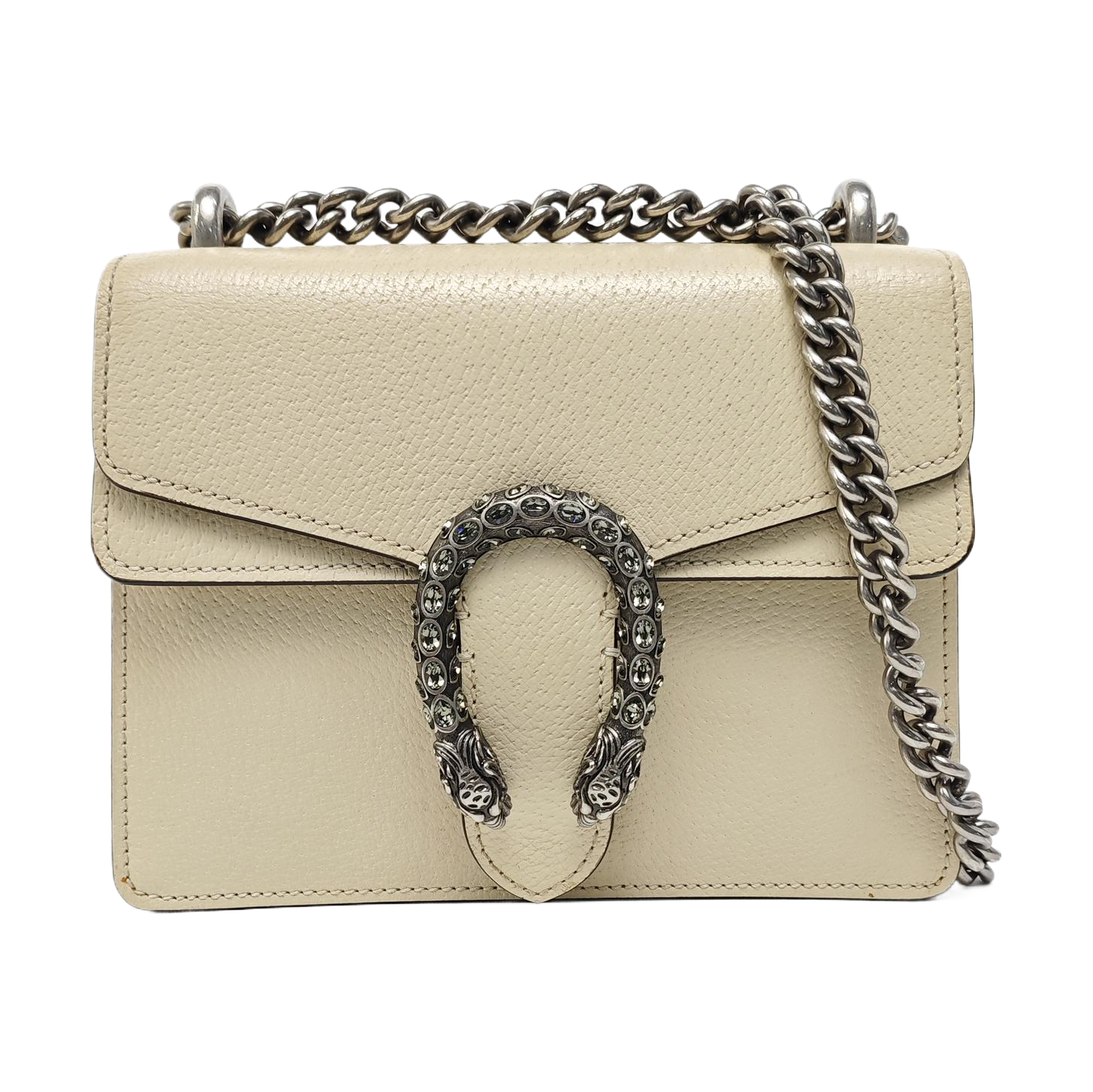 Dionysus Mini Calfskin White