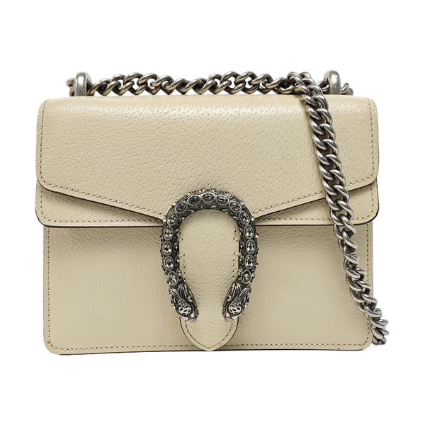 Dionysus Mini Calfskin White