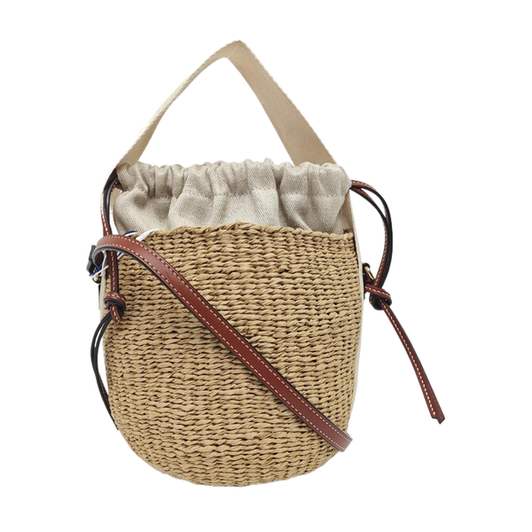 Special Material Shoulder Bag Brown