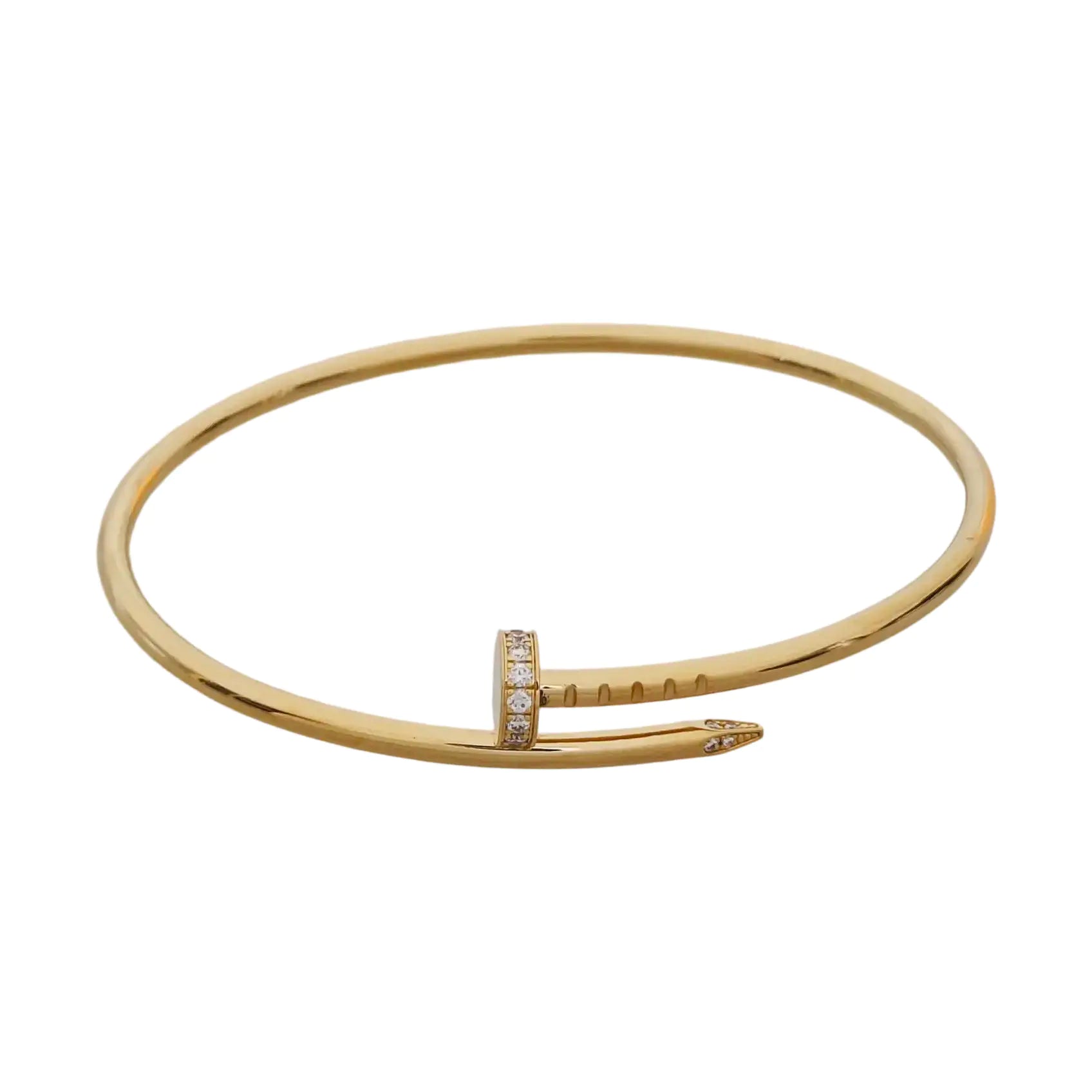 JUSTE UN CLOU 18k Gold Bangle