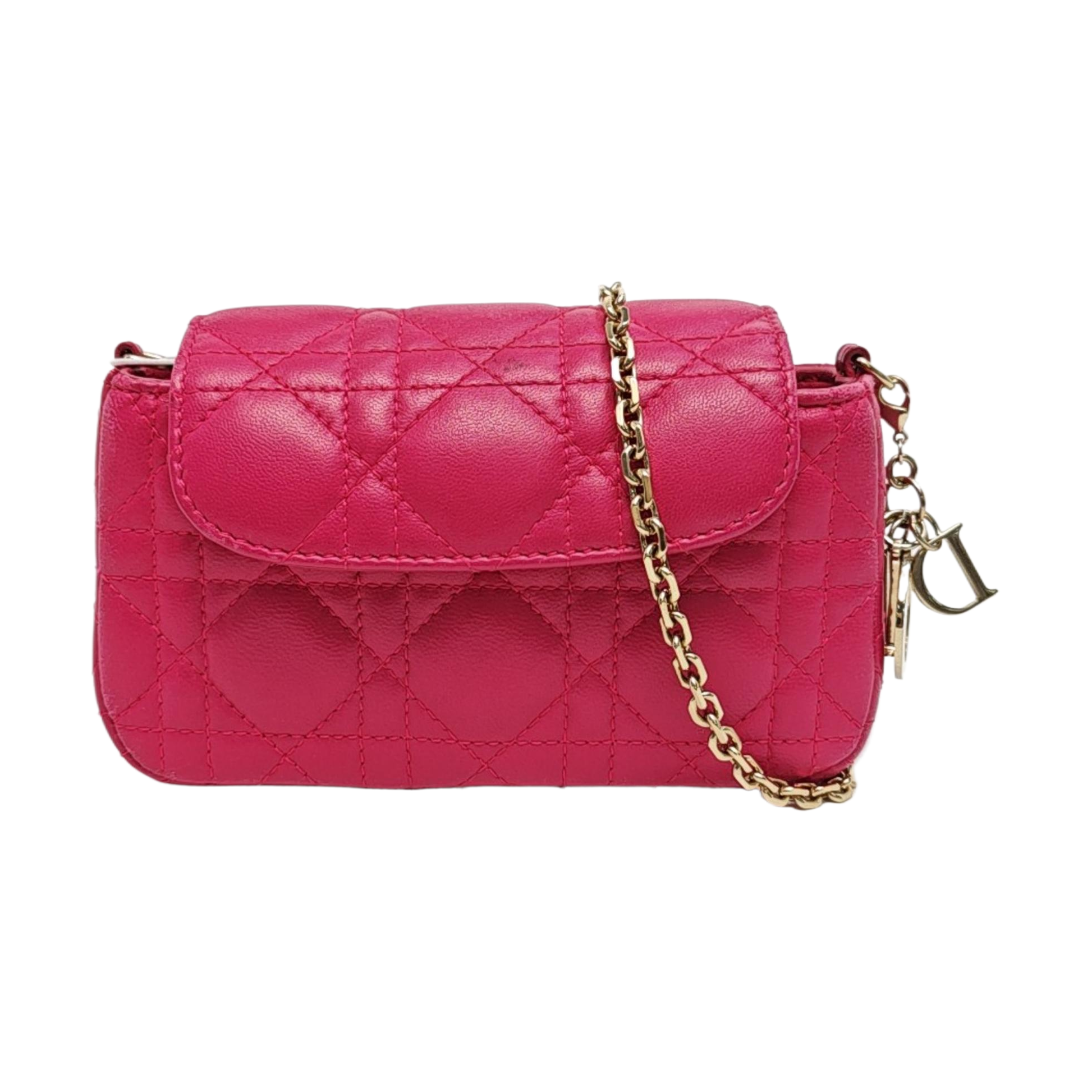 Cannage Lambskin Red