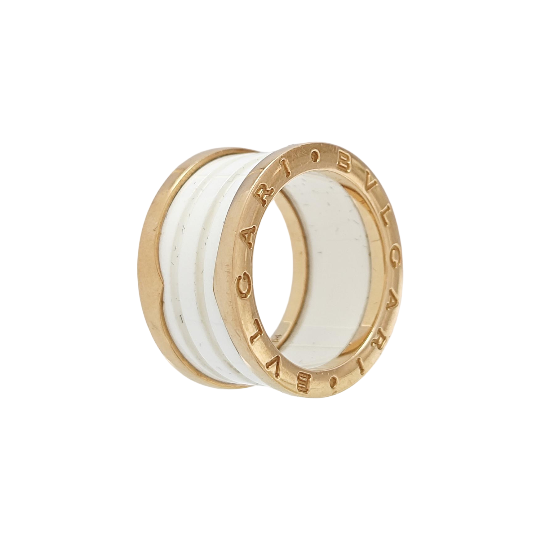 B.ZERO1 18k Rose Gold Ring EU 54