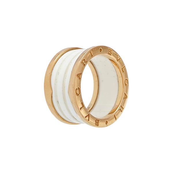 B.ZERO1 18k Rose Gold Ring EU 54