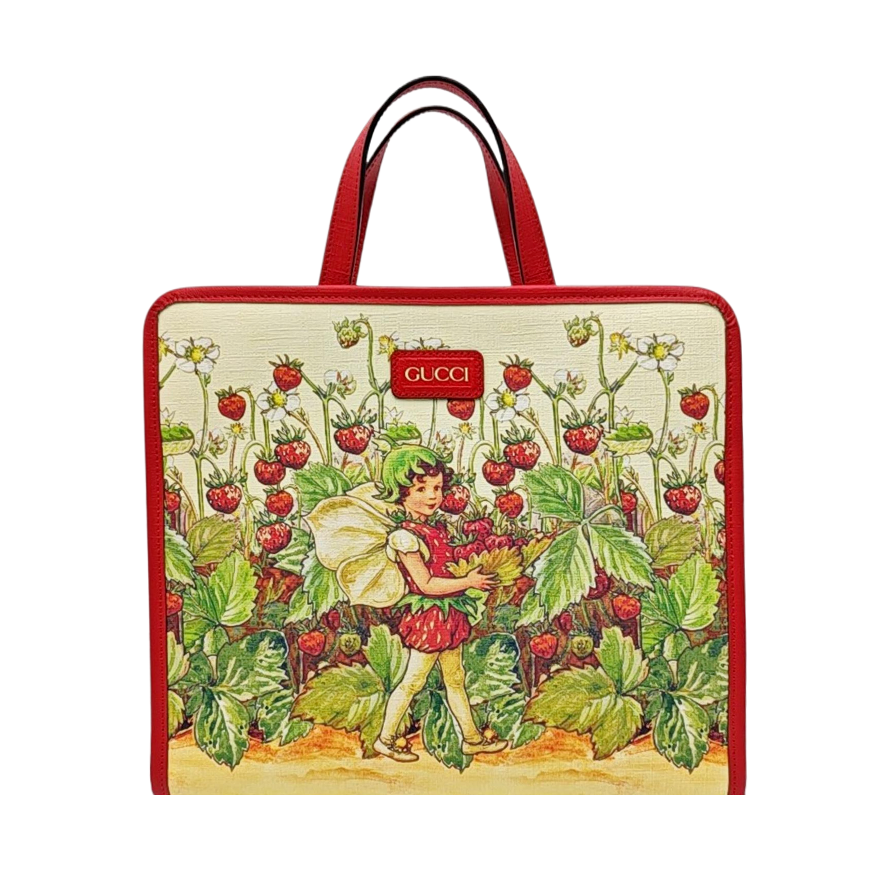 Children’s GG Bucket Coated Canvas Multicolor