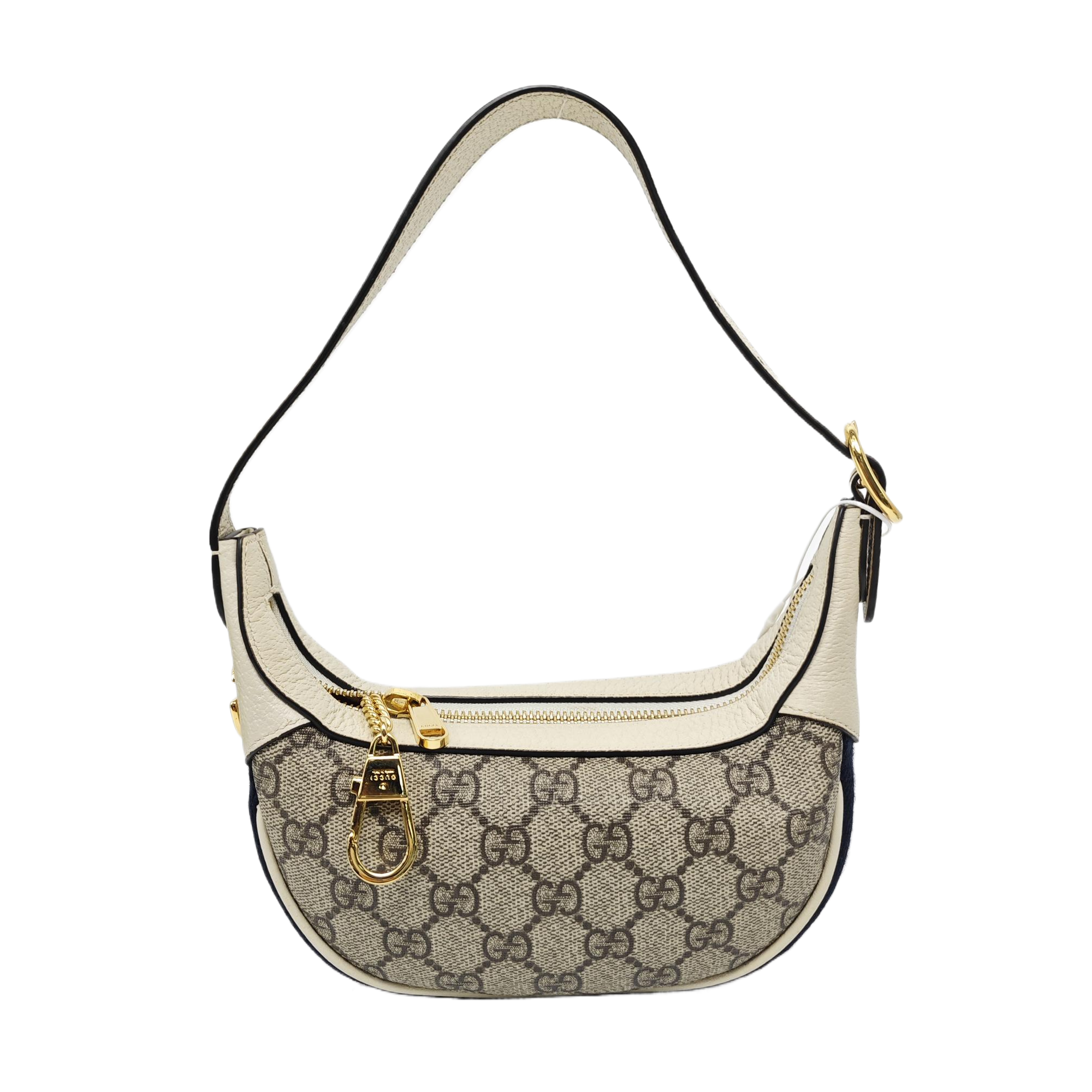 Ophidia Mini Monogram Coated Canvas Beige
