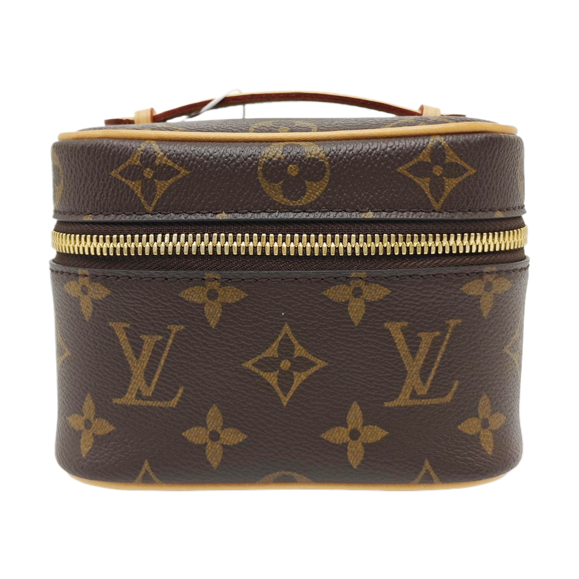 NICE Super Mini Monogram Coated Canvas Brown