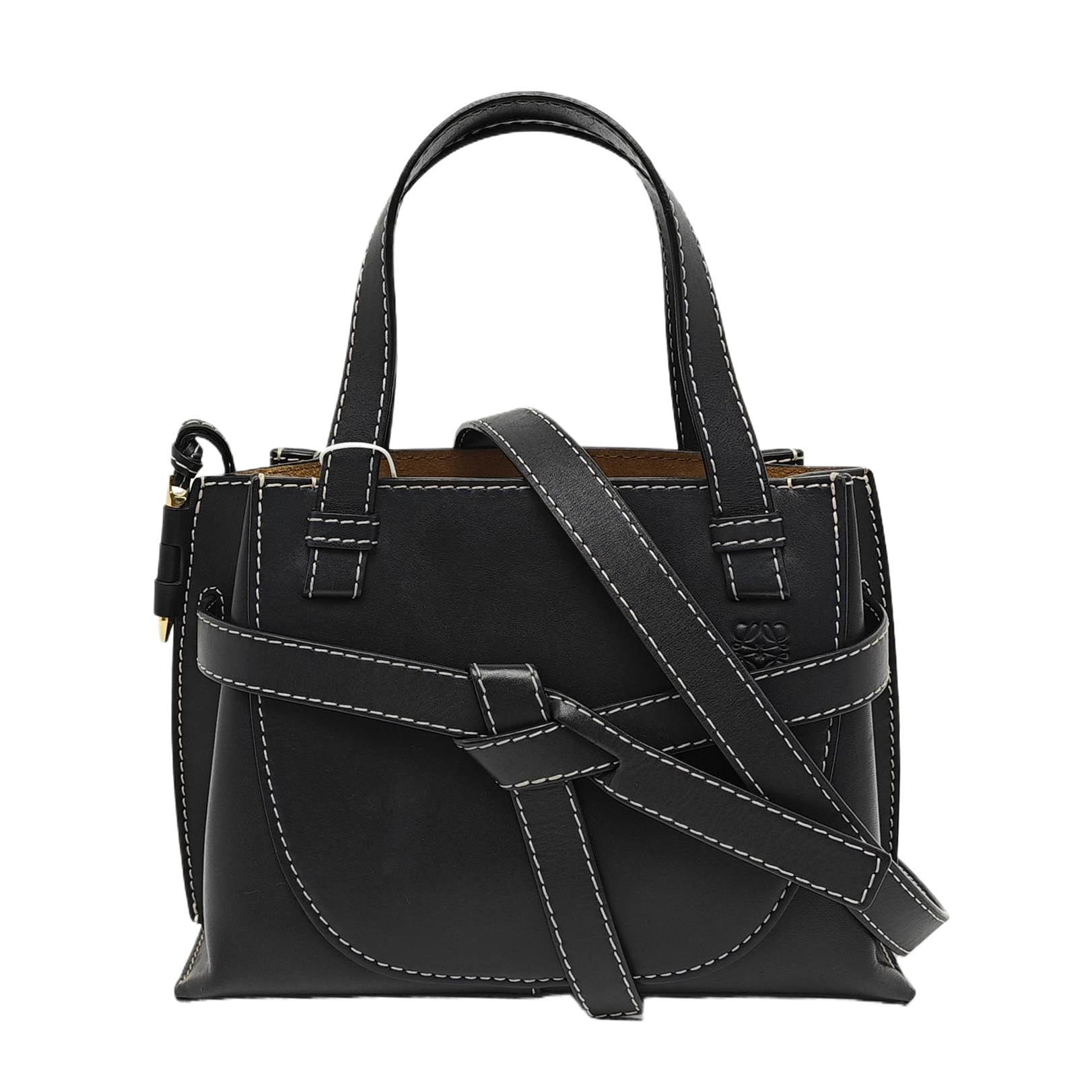 Gate Mini Calfskin Black