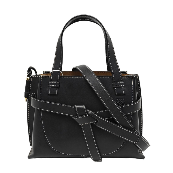 Gate Mini Calfskin Black
