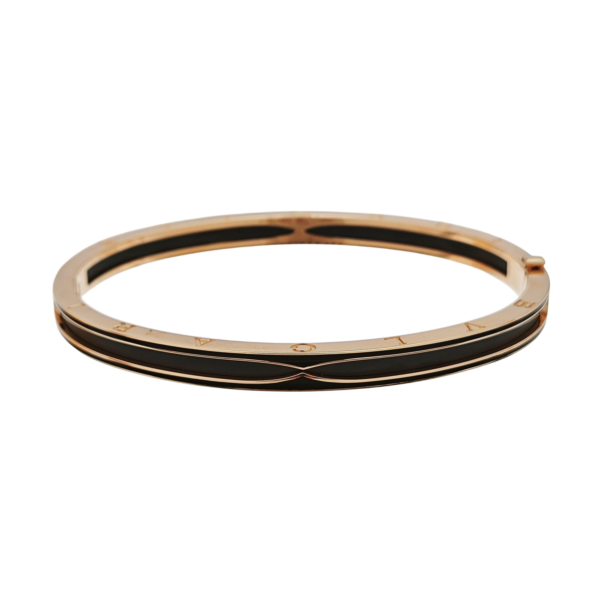 B.ZERO1 18k Rose Gold Bangle