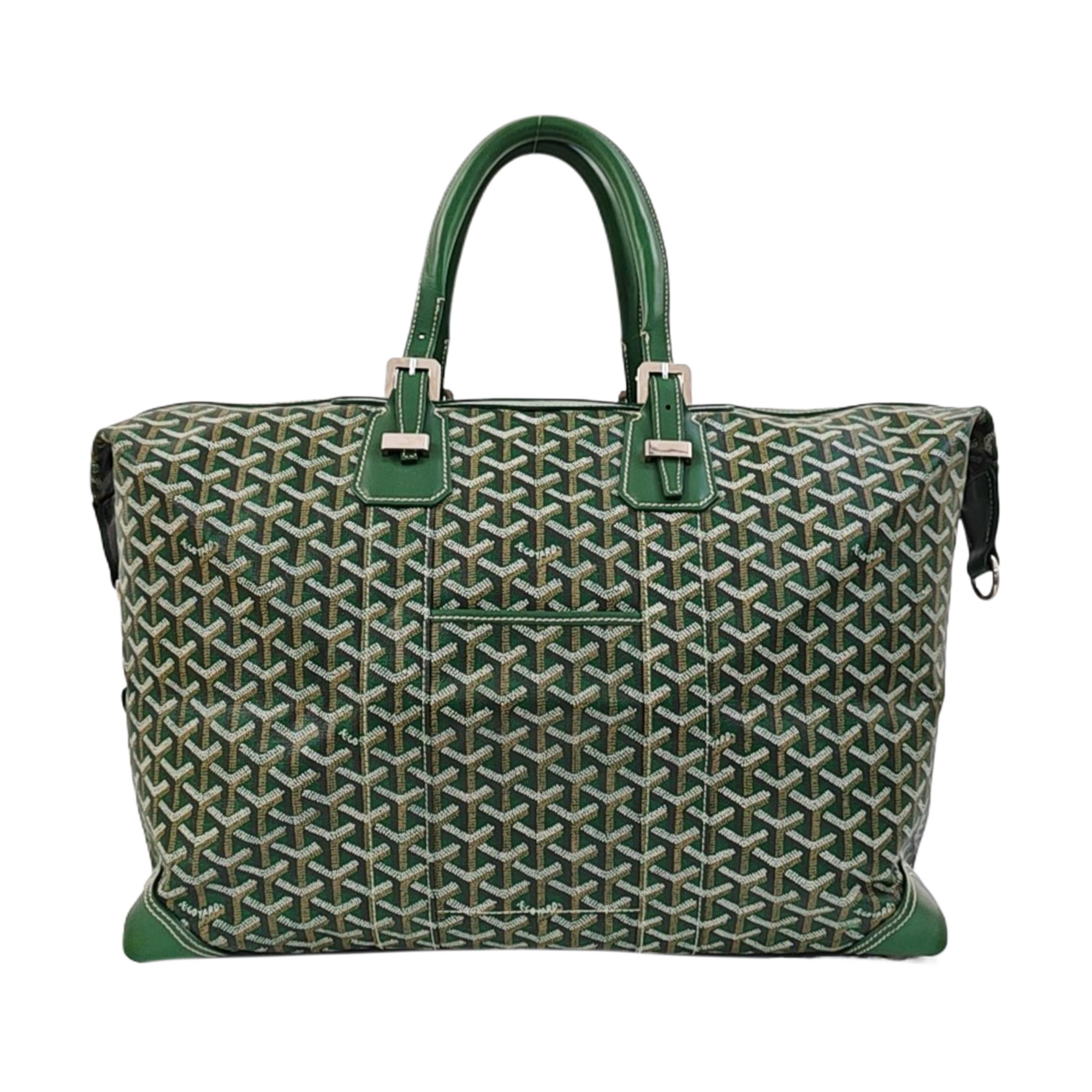 Bowling Coated Canvas Green