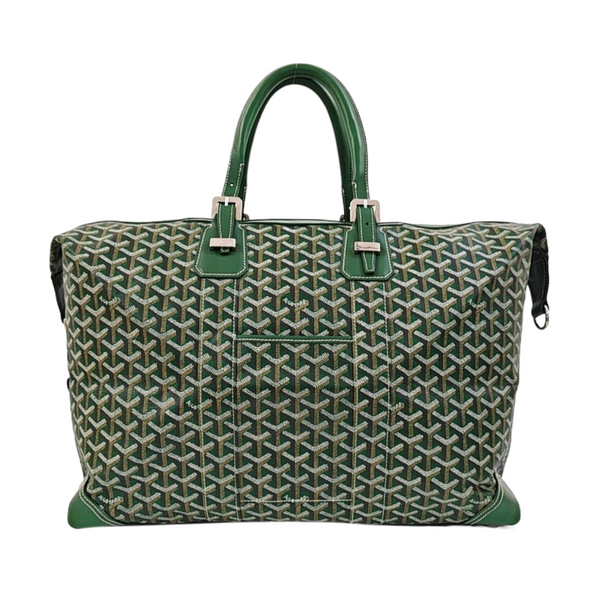 Bowling Coated Canvas Green