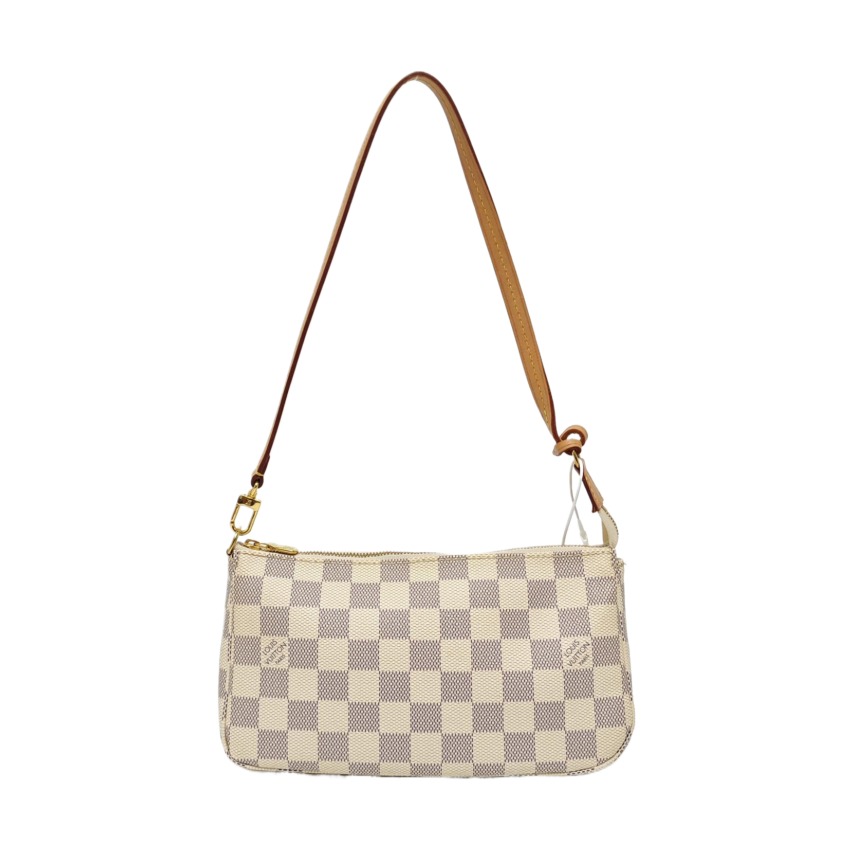 ACCESSOIRES GM Damier Azur Coated Canvas White