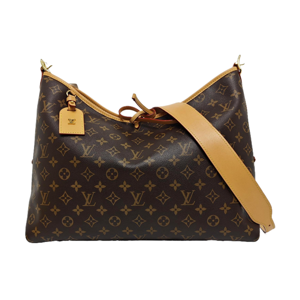 CARRYALL MM Monogram Coated Canvas Brown