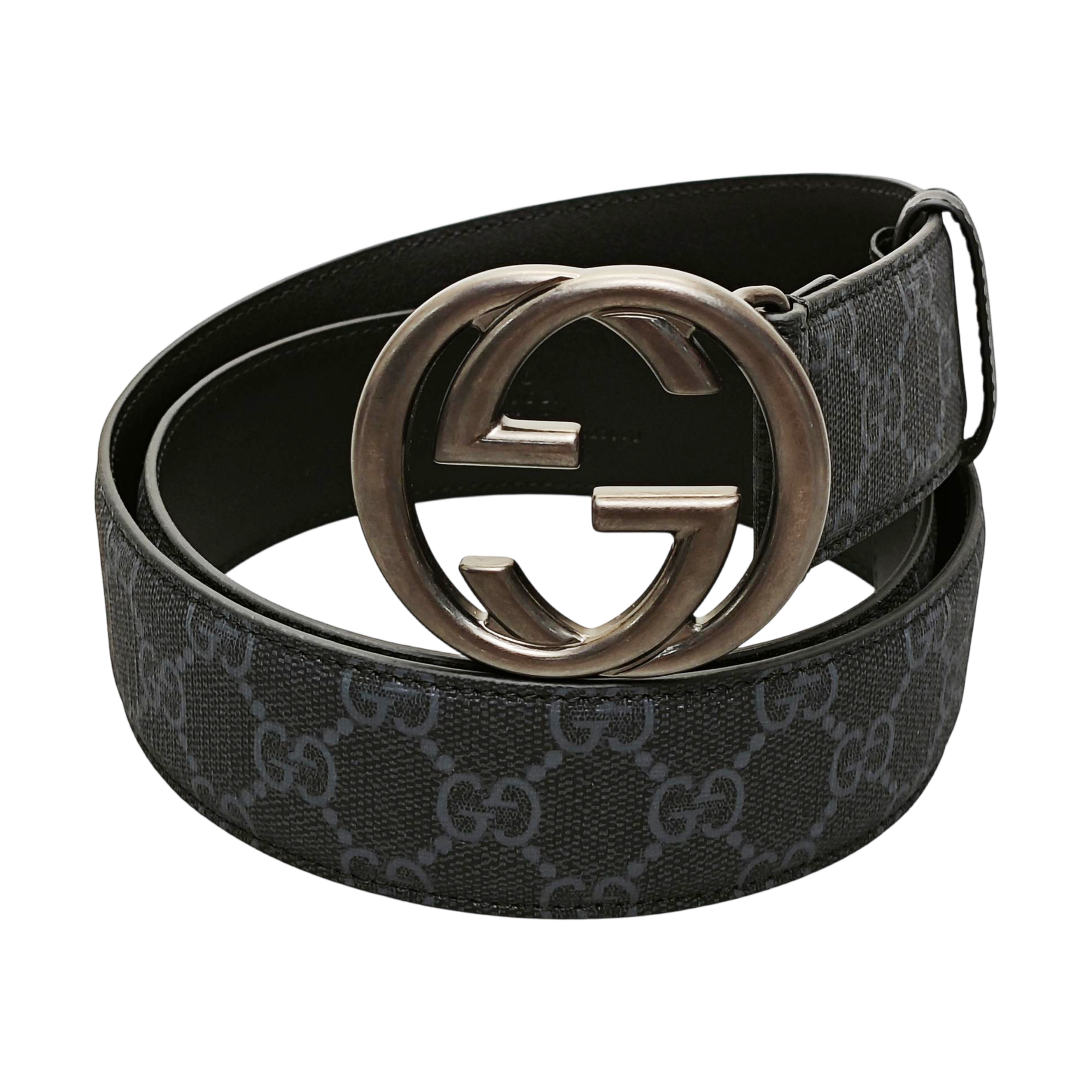 Coated Canvas Belt Black