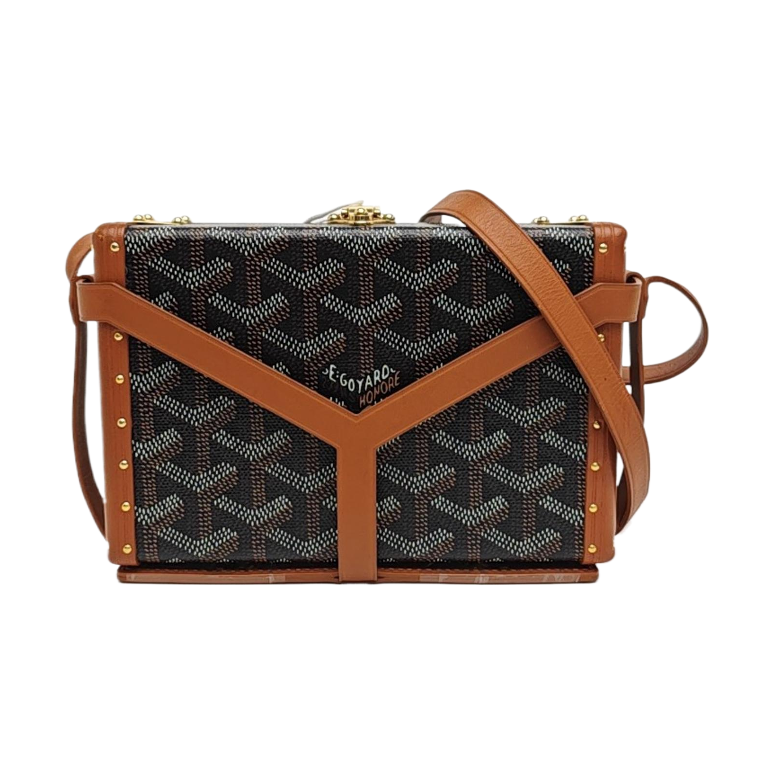 Minaudière Coated Canvas Black