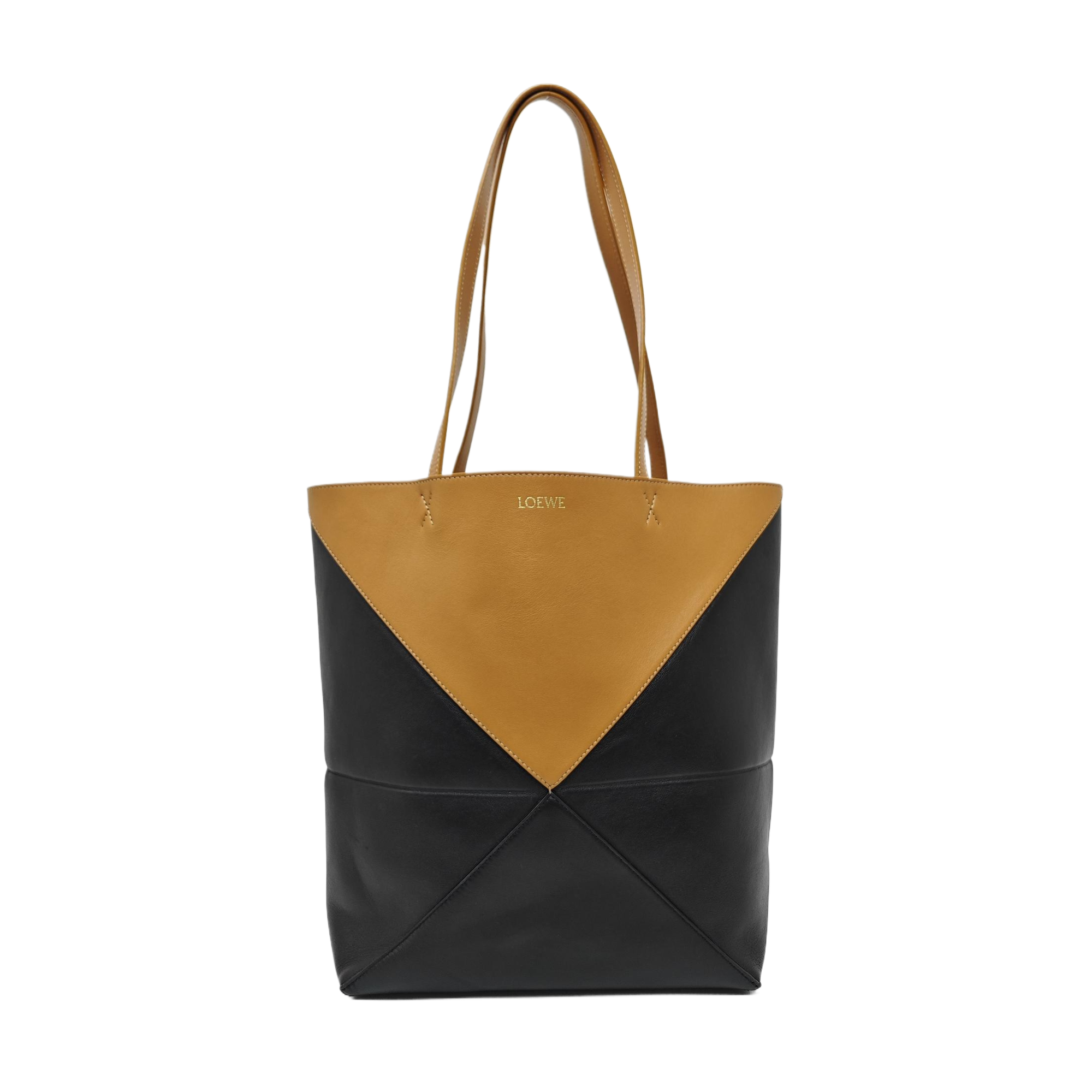 Puzzle Fold Medium Calfskin Multicolor