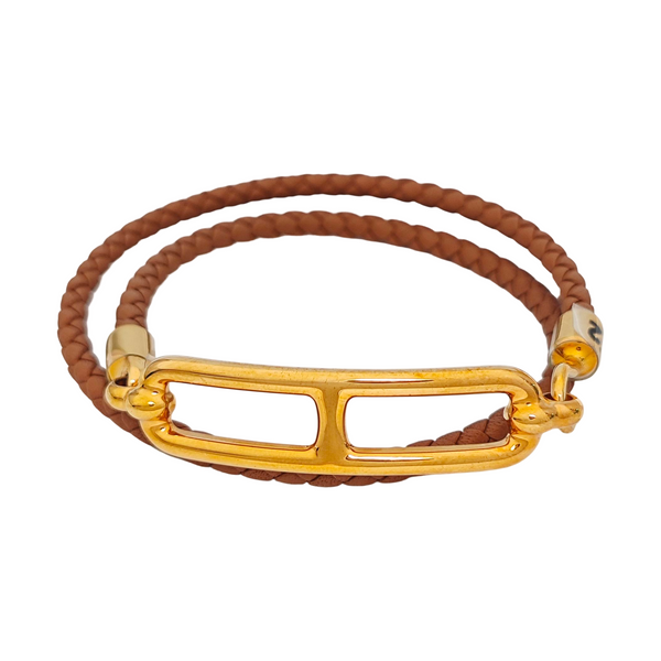 Roulis Metal Brown Bracelet