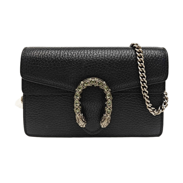 Dionysus Super Mini Calfskin Black