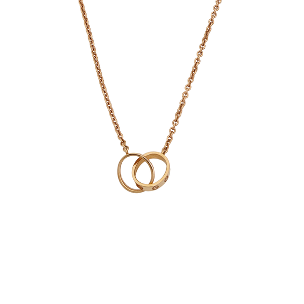LOVE 18k Rose Gold Necklace