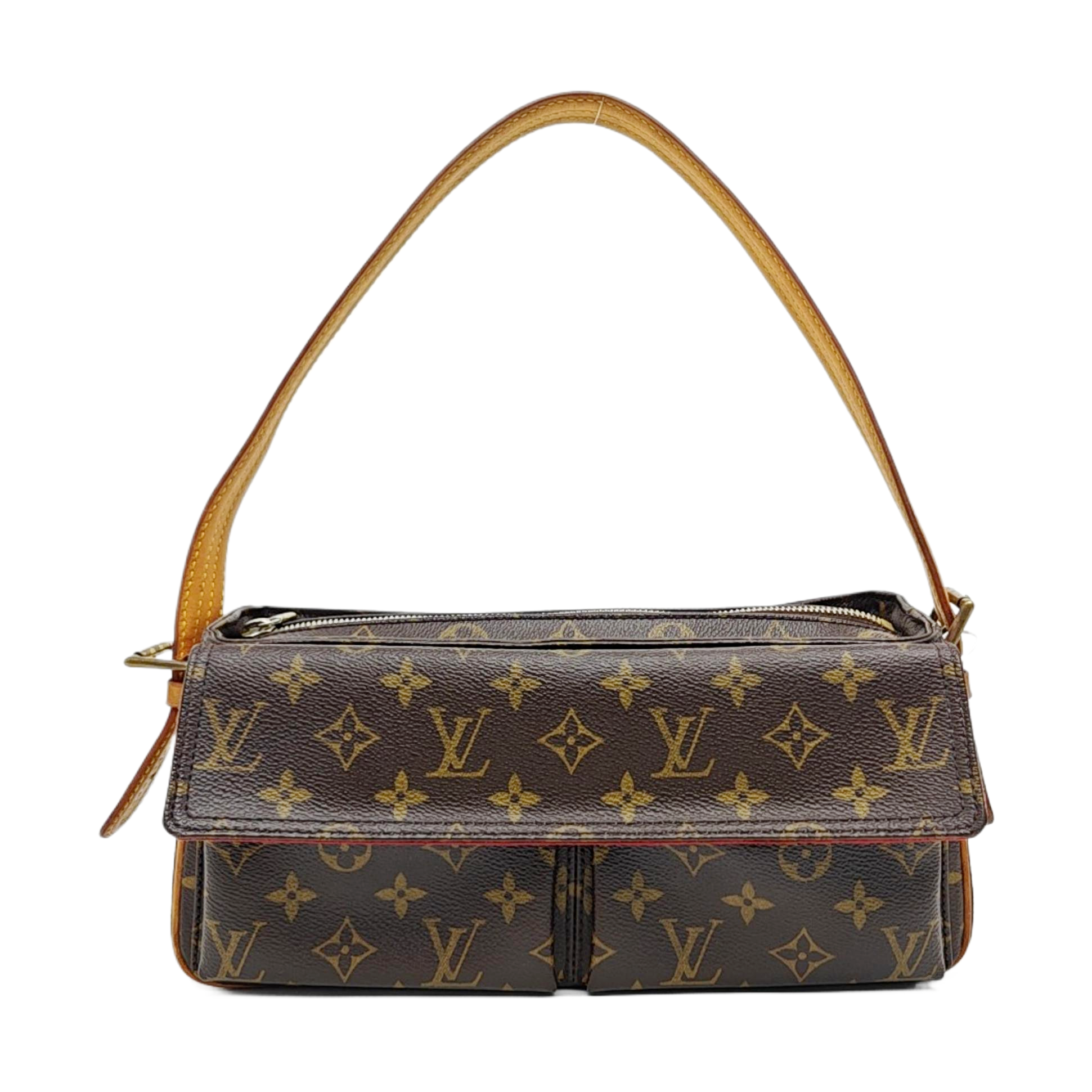 VIVA CITE Monogram Coated Canvas Brown