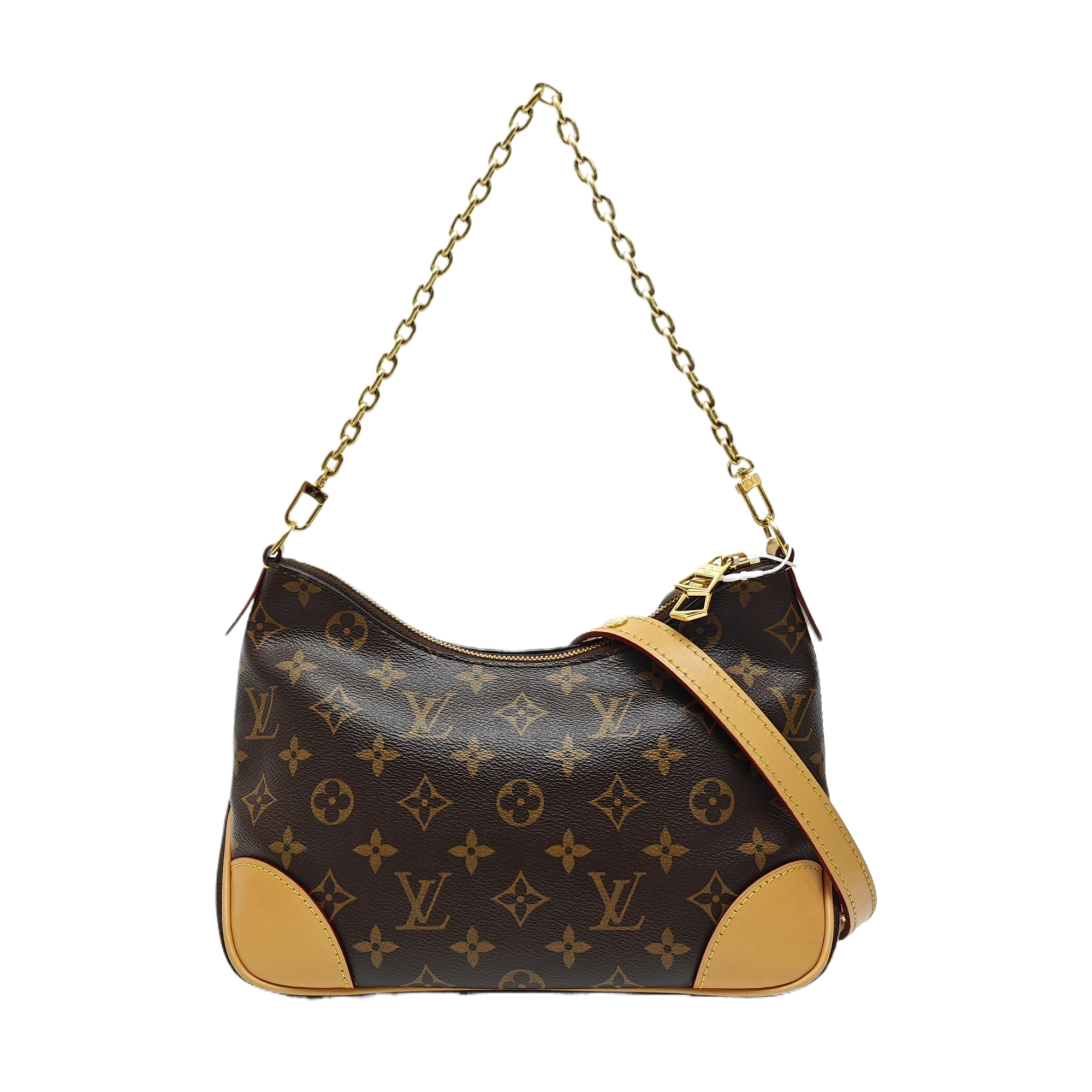 BOULOGNE Monogram Coated Canvas Brown