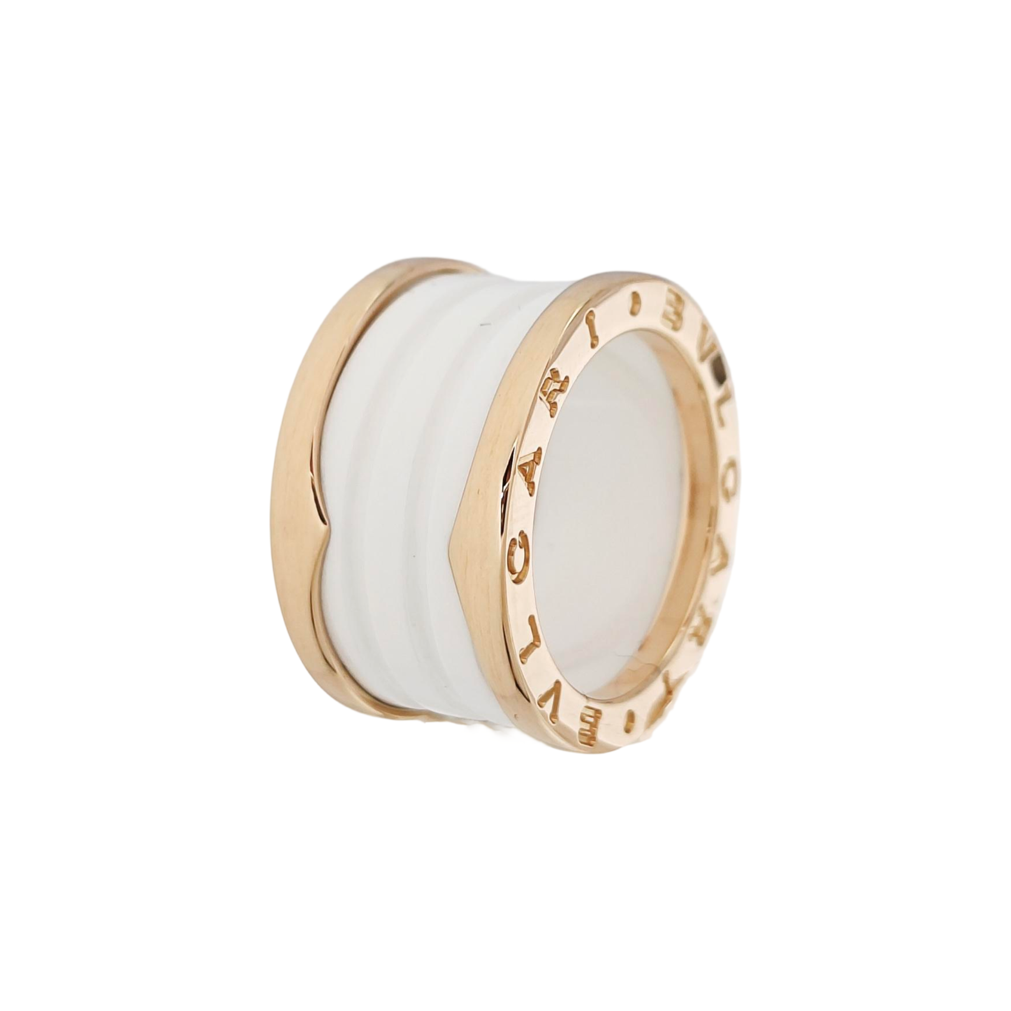 B.ZERO1 18k Rose Gold Ring EU 50