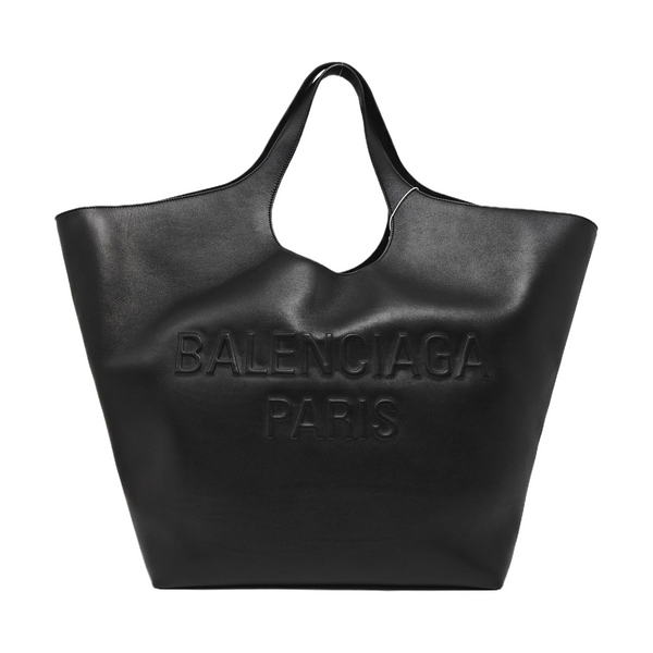 Calfskin Tote Bag Large Black
