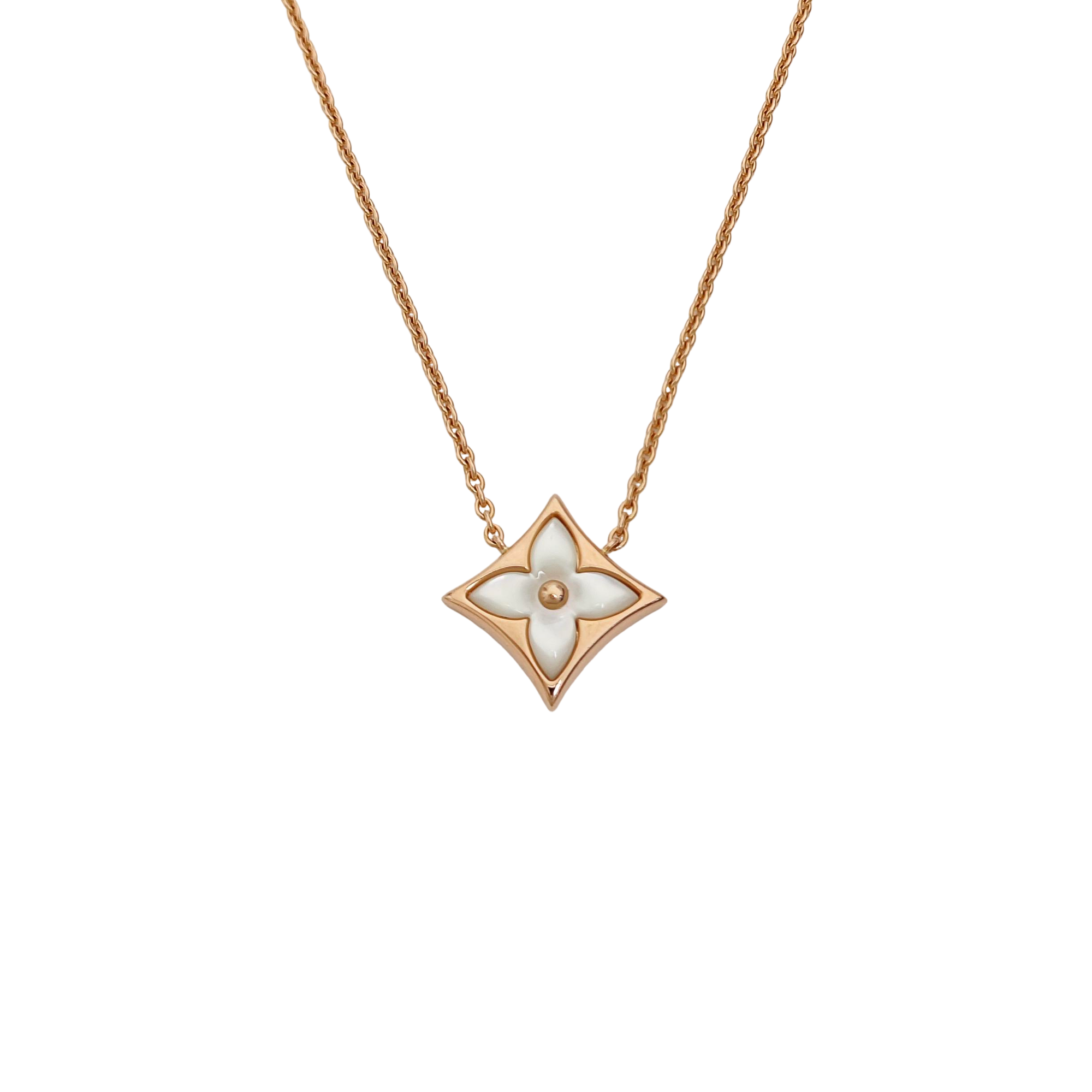 COLOR BLOSSOM 18k Rose Gold Necklace