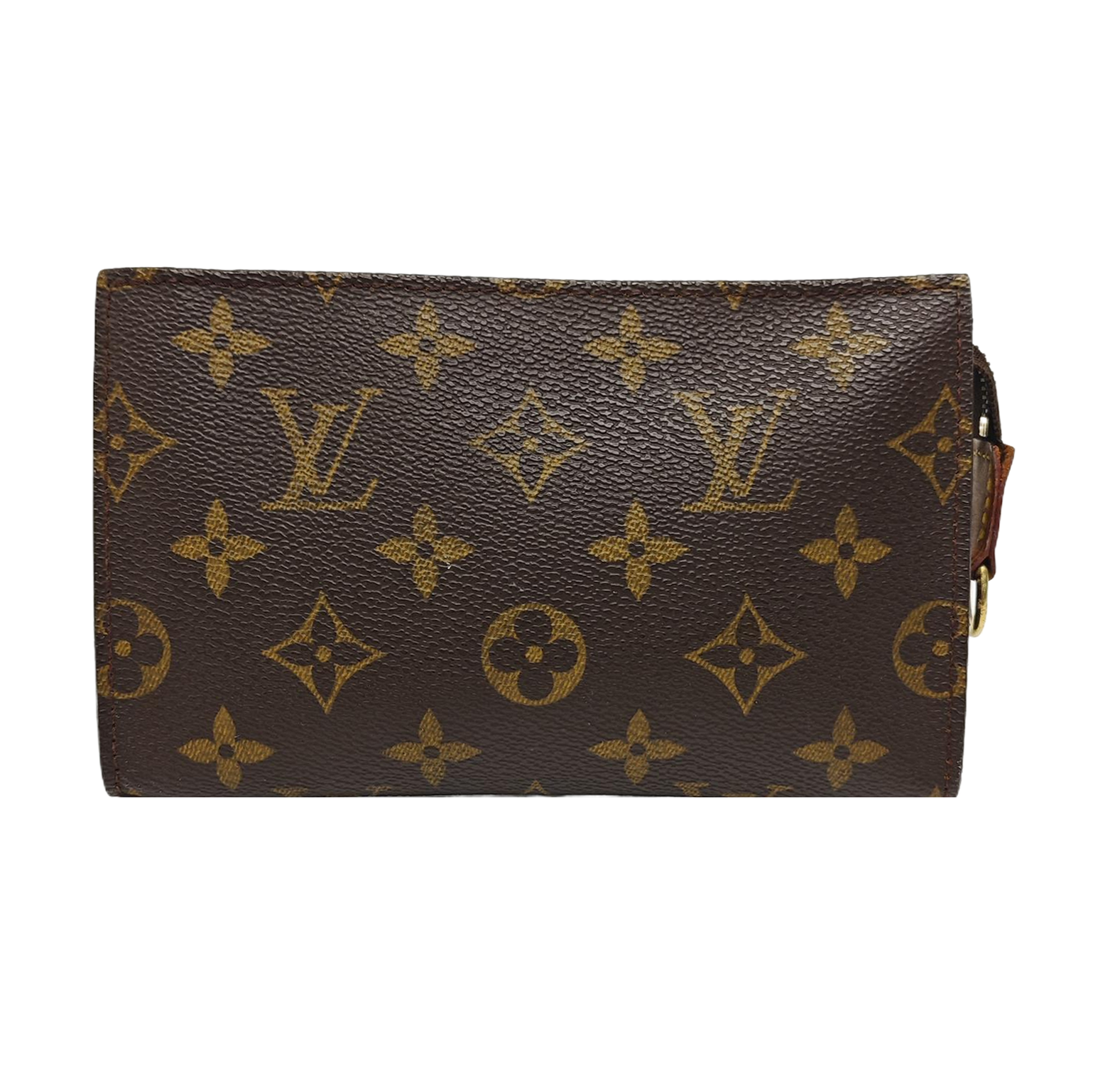 BUCKET Monogram Coated Canvas Brown