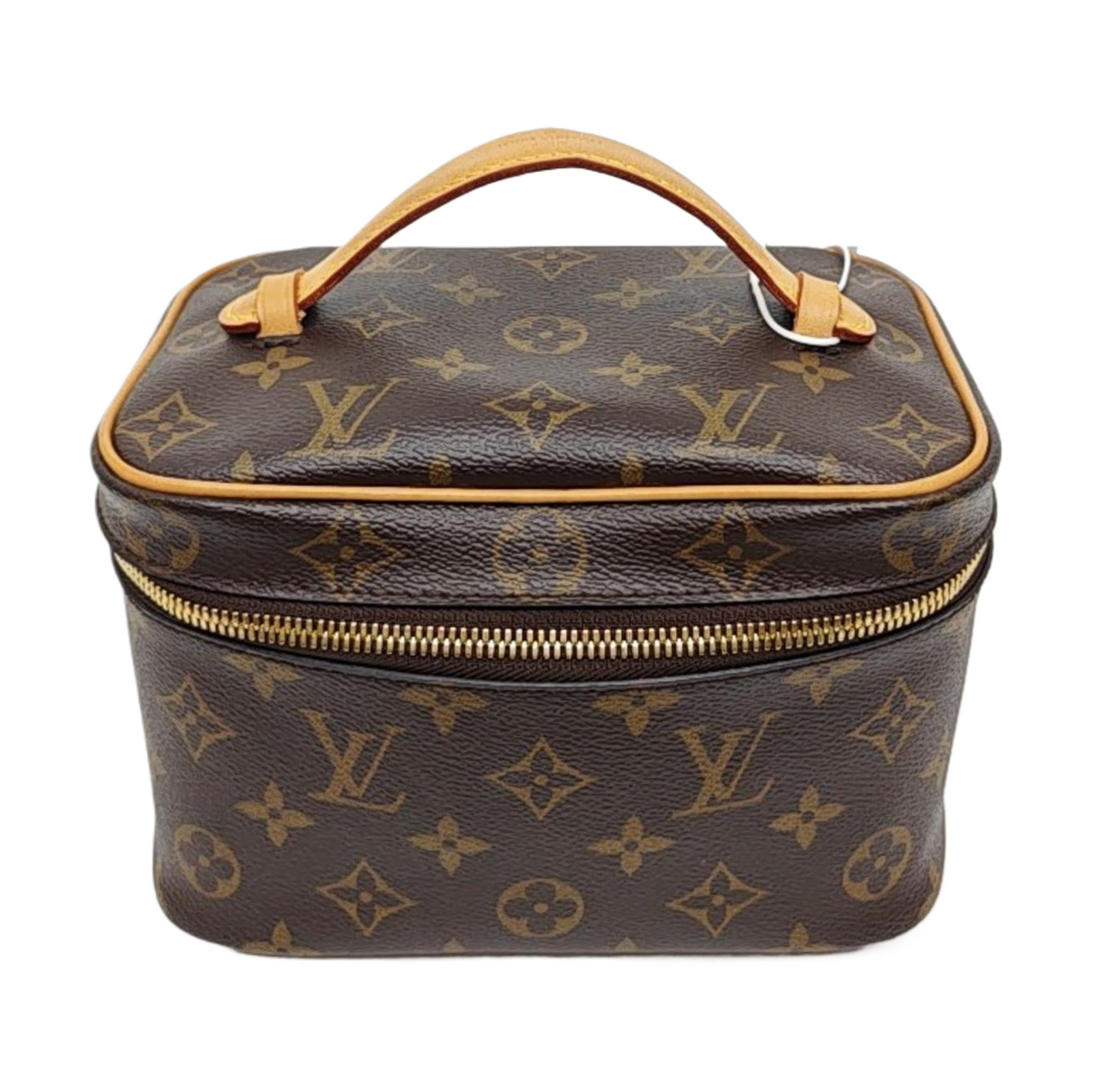 NICE Mini Monogram Coated Canvas Brown