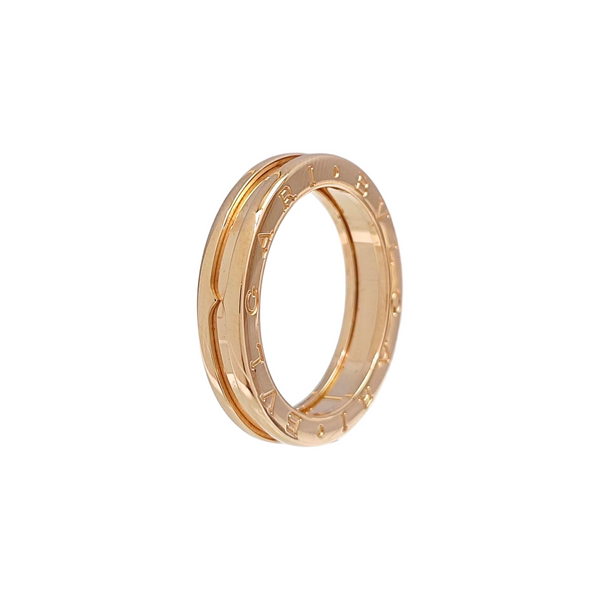 B.ZERO1 18k Rose Gold Ring EU 60