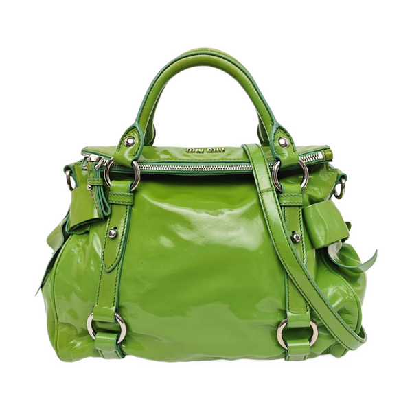 Bow Calfskin Green