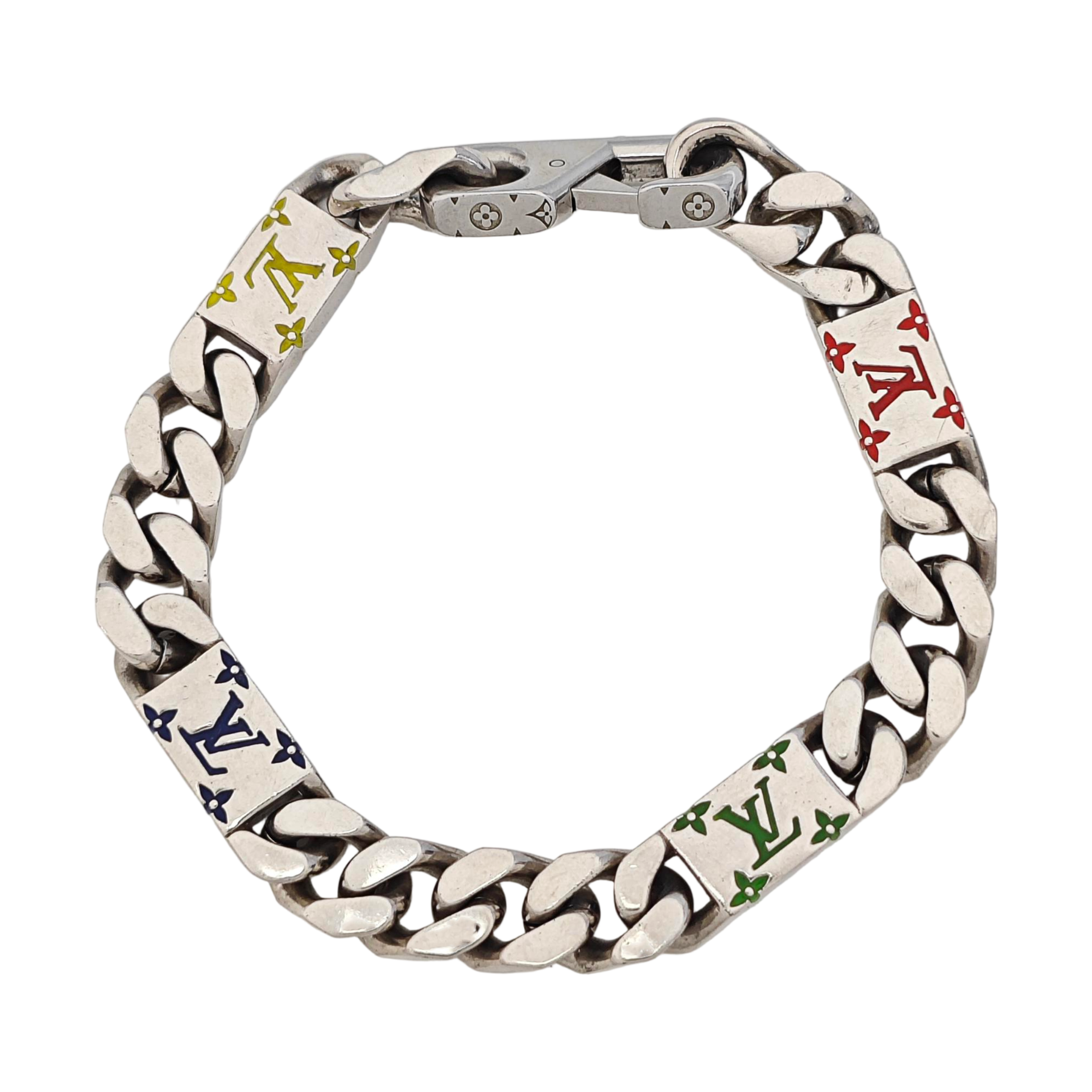 LV CHAIN LINKS Metal Silver Bracelet