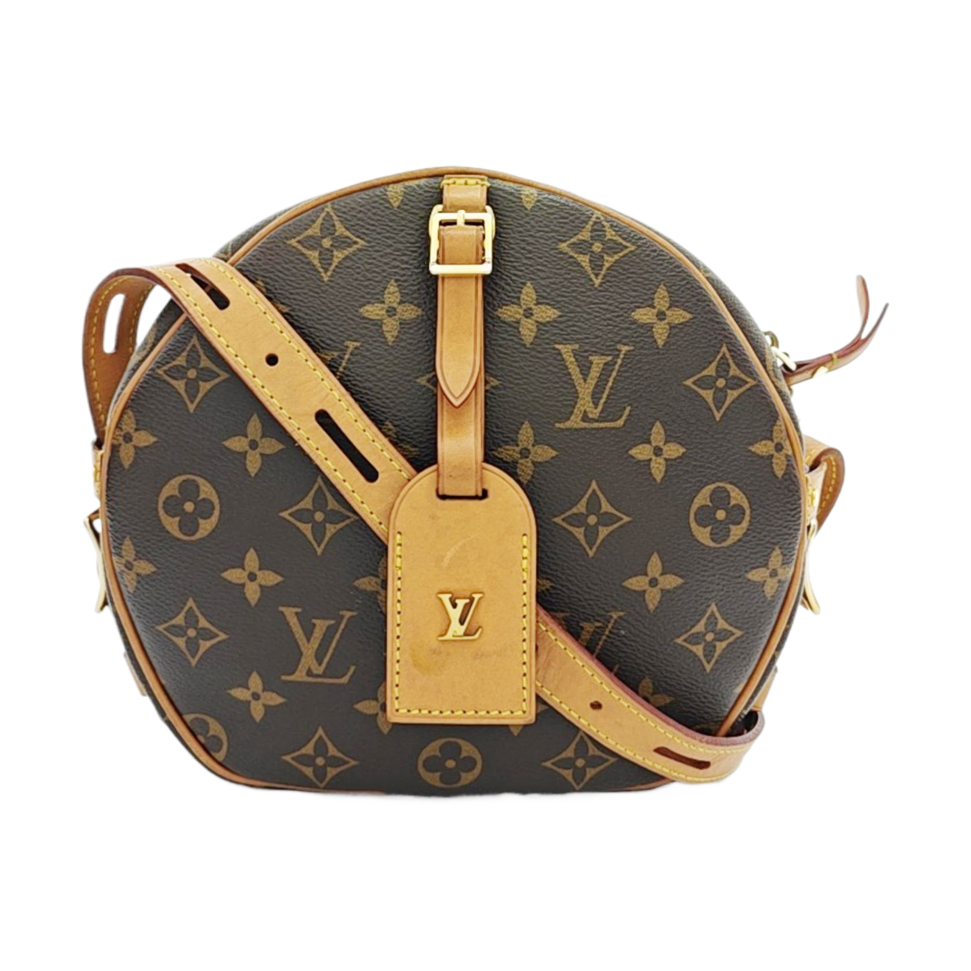BOITE CHAPEAU MM Monogram Coated Canvas Brown