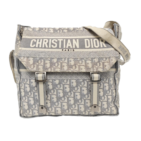 Diorcamp Large Oblique Canvas Gray