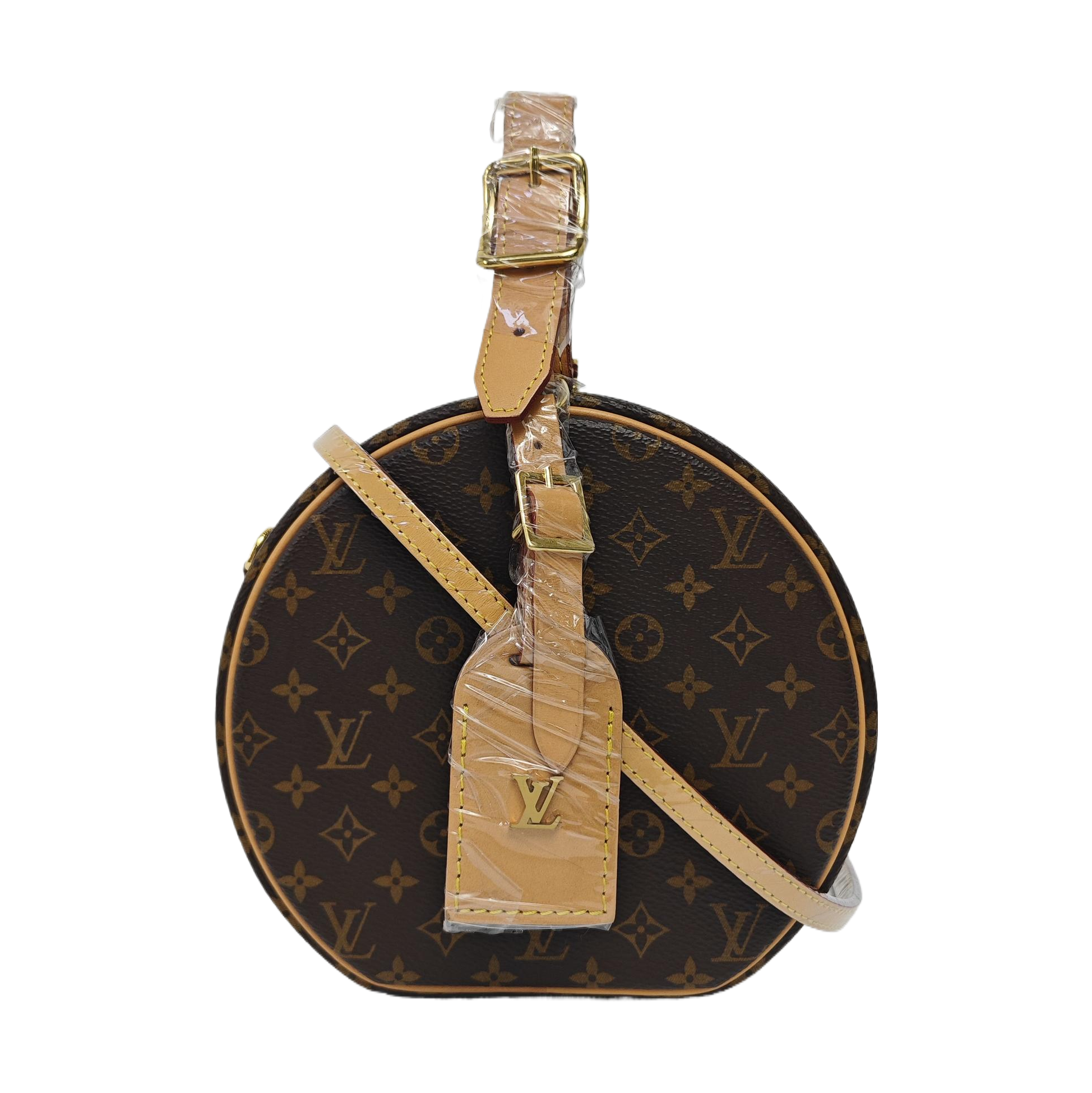 BOITE CHAPEAU PM Monogram Coated Canvas Brown