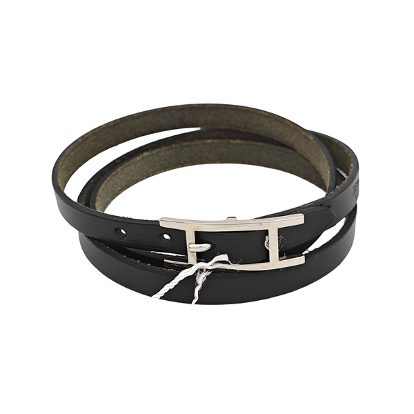 Hapi 3 Metal Black Bangle