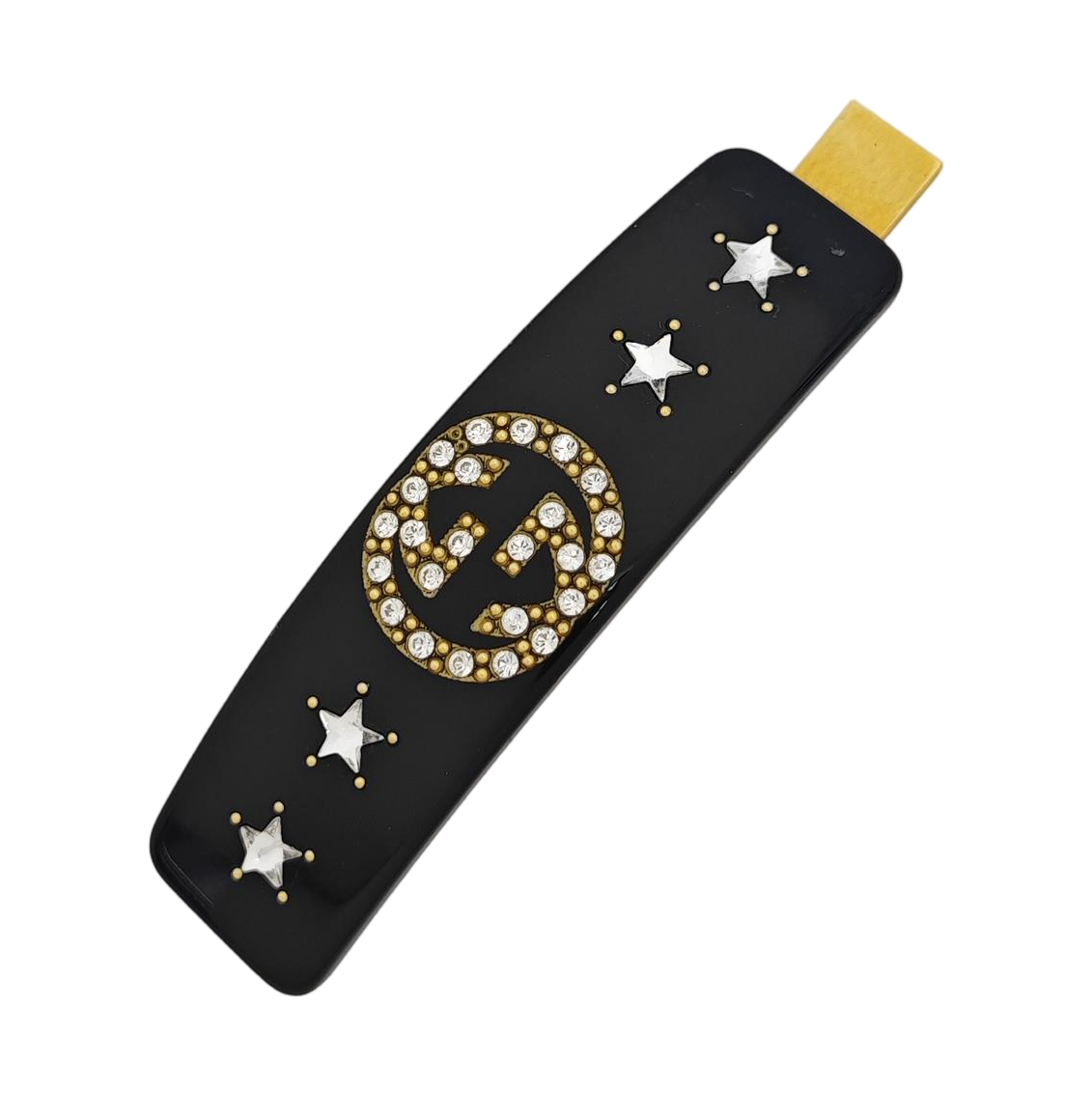 Synthetic Hair Clip Black
