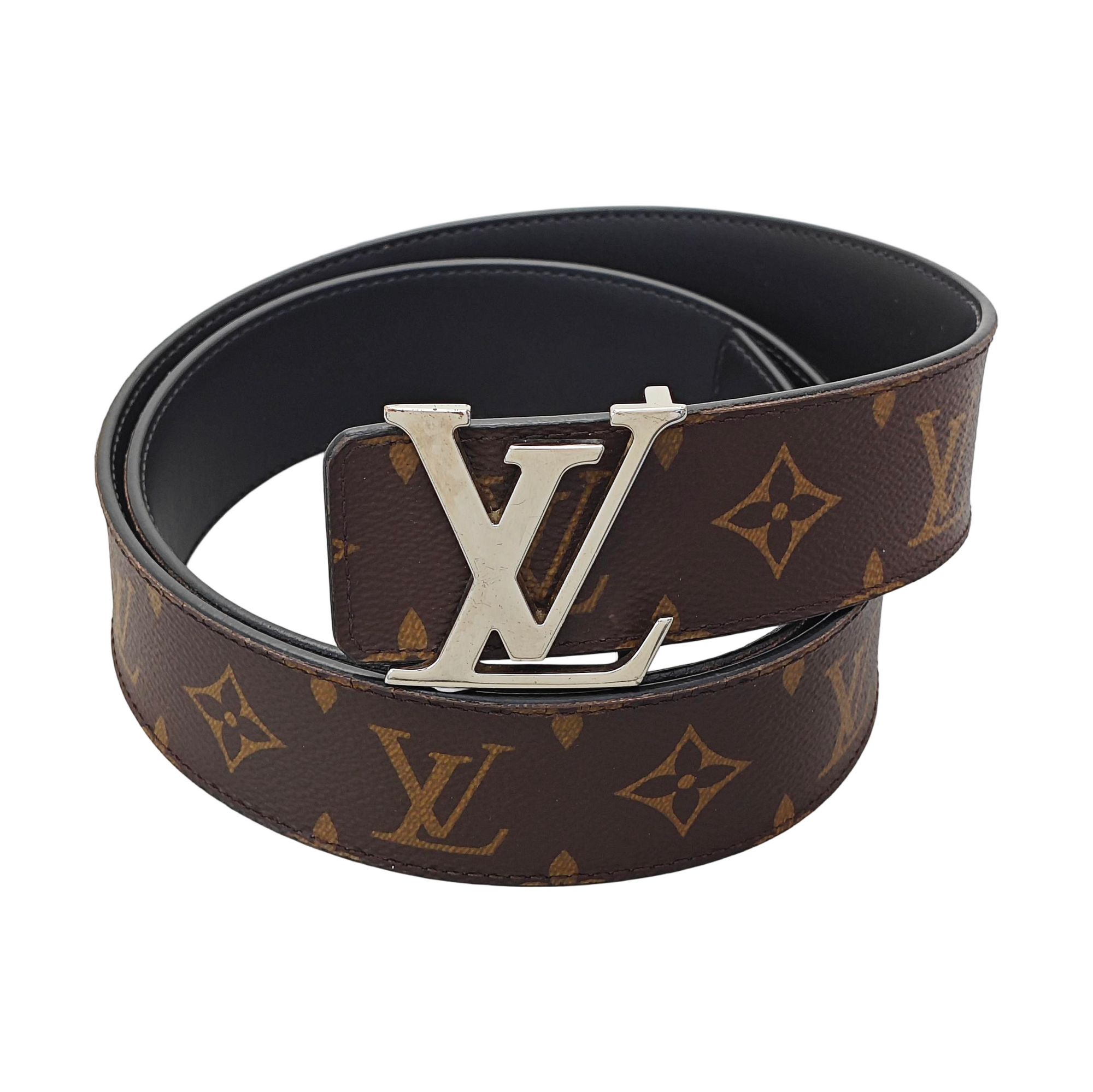 Coated Canvas Belt Brown