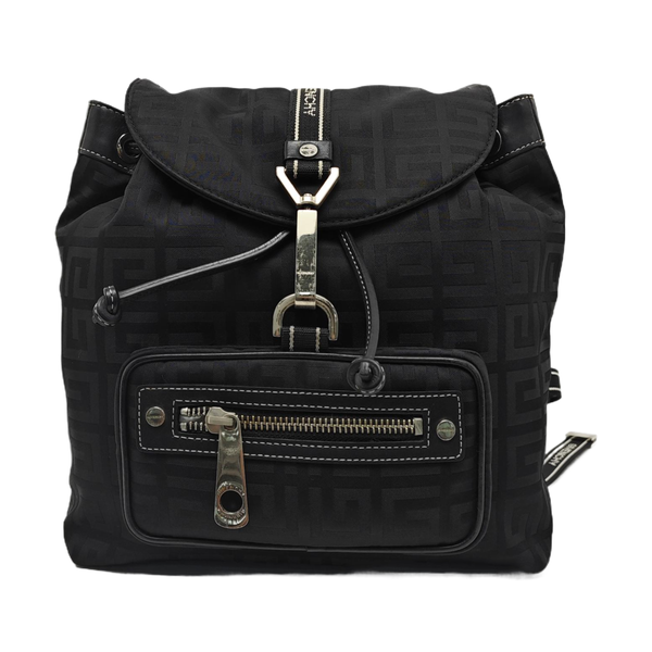 Nylon Backpack Black