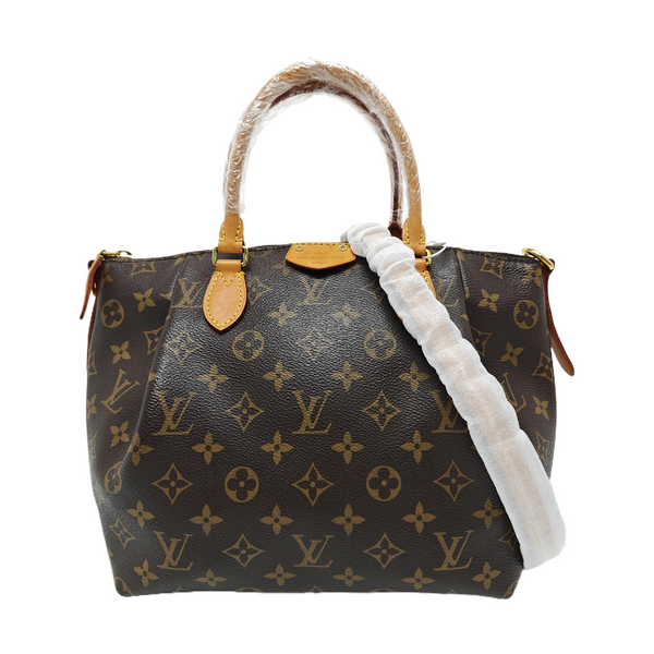 TURENNE PM Monogram Coated Canvas Brown