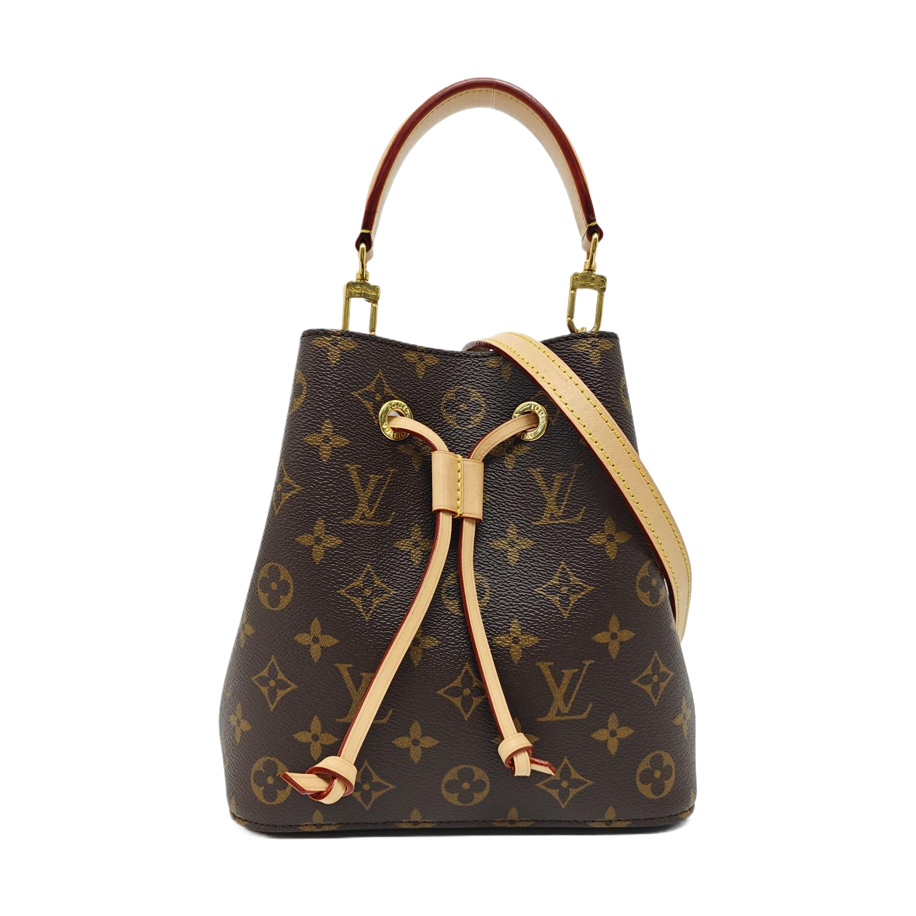 NÉONOÉ BB Monogram Coated Canvas Brown