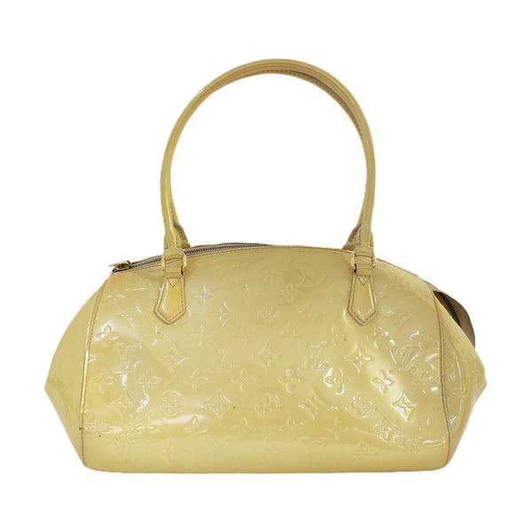 SHERWOOD Monogram Patent Leather Yellow