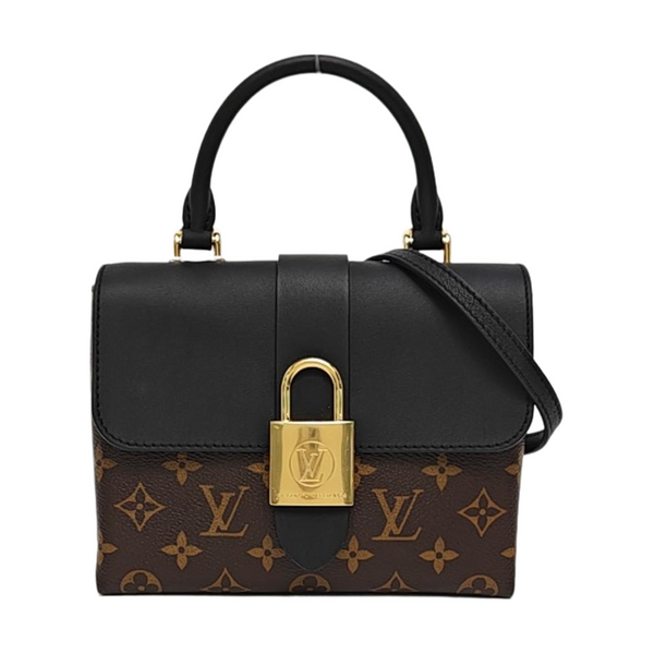 LOCKY BB Monogram Coated Canvas Brown