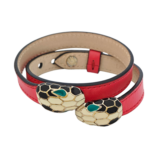 SERPENTI Brass Pink Bracelet